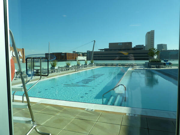 Fourth floor pool