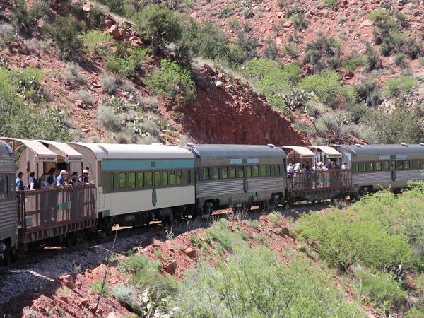 Verde Canyon traing